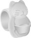 Stopper de poignée de porte - Amortisseur de bruit de protection murale - Protège les murs - Absorption des chocs en silicone - Trou de 2 cm - Noir transparent