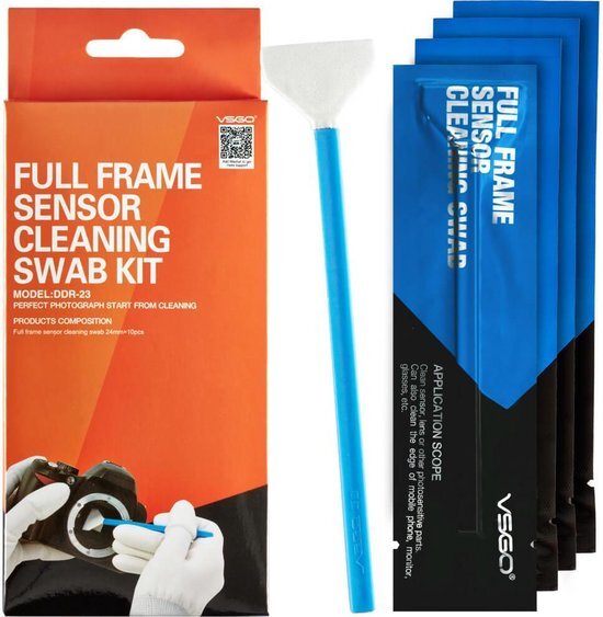 VSGO Full frame Sensor cleaning swab 10 stuks