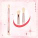 PINKFLASH Pinceau pour le nez Double Ombre à paupières - Pinceau pour paupières et contour