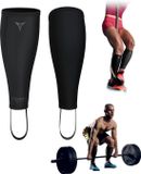 Breaking Limits Shin Guards Crossfit – Deadlift Scheenbeschermers – Shin Pads Fitness & Powerlifting – Kuitbeschermer – Deadlift Sokken (L)