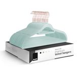 KEPLIN Fluwelen hangers, verpakking van 30 (45 cm)
