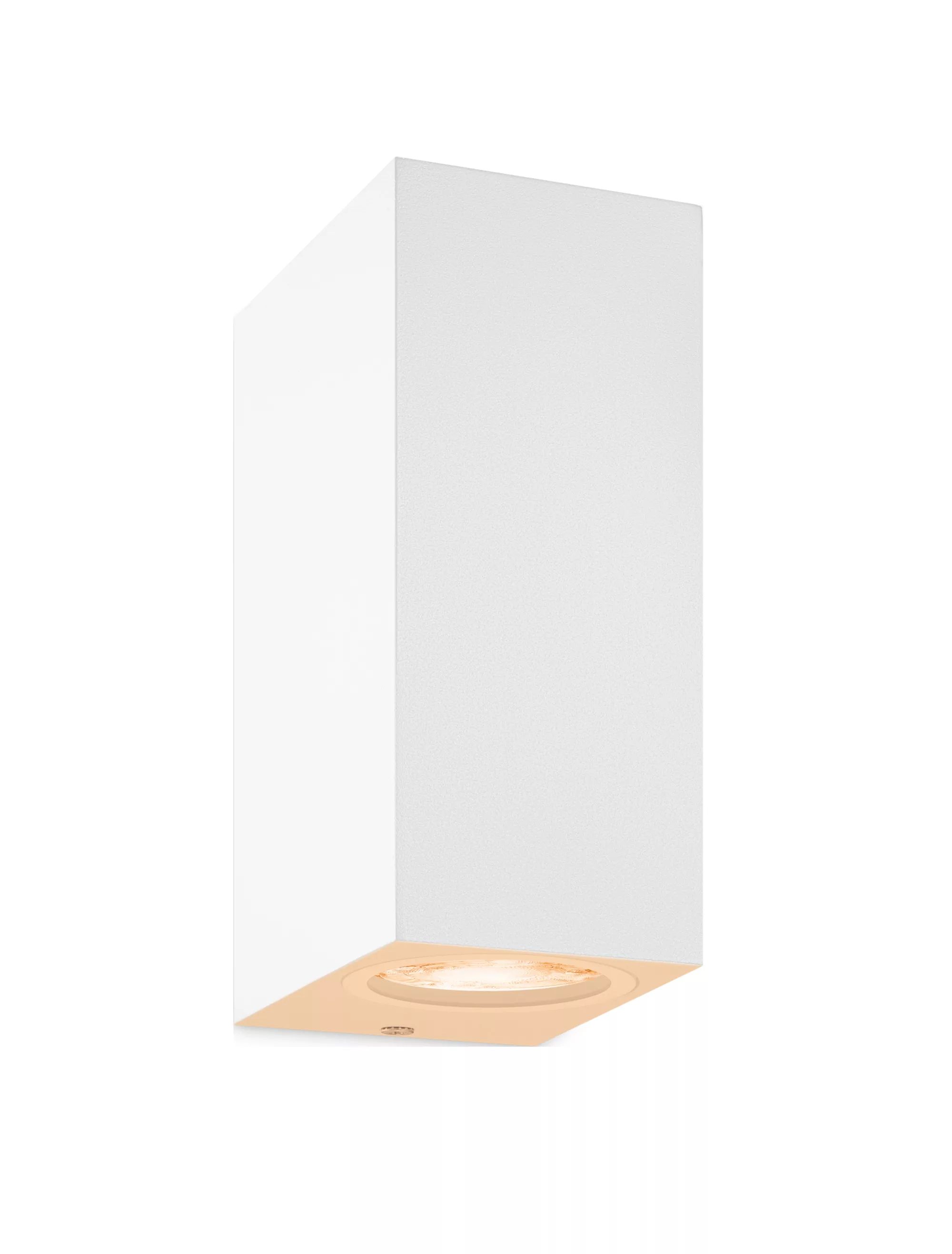 WiZ Smart Wall Light - Up & Down - LED - White - Dimmable - 2200-6500K - 345 lm - Metal - 4.7W - 2-Pack