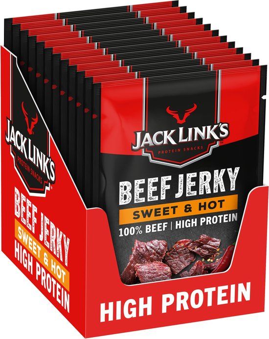 Jack Link's Sweet & Hot Beef Jerky - 12x25g