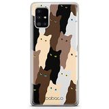 ERT GROUP mobiel telefoonhoesje voor Samsung A51 5G Babaco patroon Cats 001