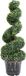 vidaXL Kunstplant met pot buxus spiraal 100 cm groen