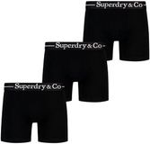 Superdry M3110480a Boxers 3 Eenheden Zwart S Man