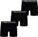 Superdry M3110480a Boxers 3 Eenheden Zwart S Man