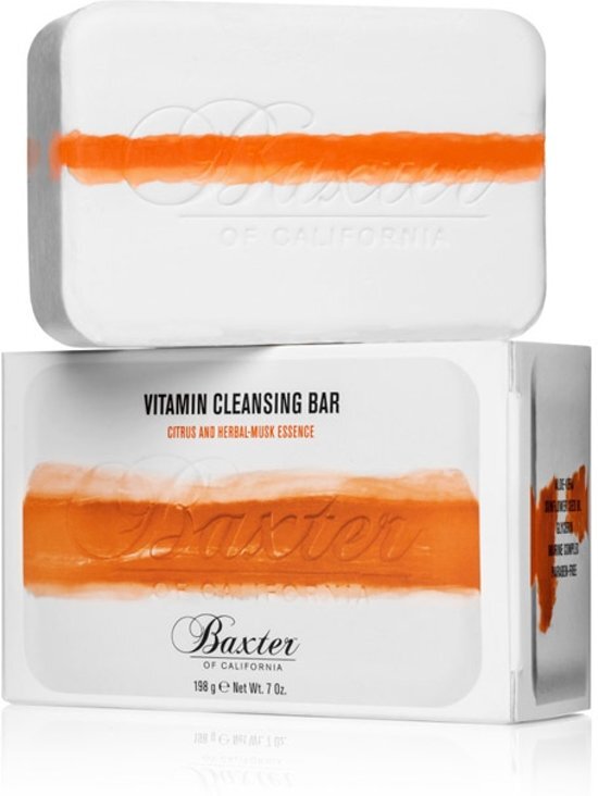 Baxter of California Vitamin Cleansing Bar Citrus and Herbal Musk