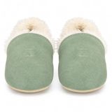 Dotty Fish Suède Pantoffels Baby & Kind – Barefoot, Antislip, Fleecegevoerd