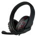 AvP G2 3,5 mm headset in zwart en rood