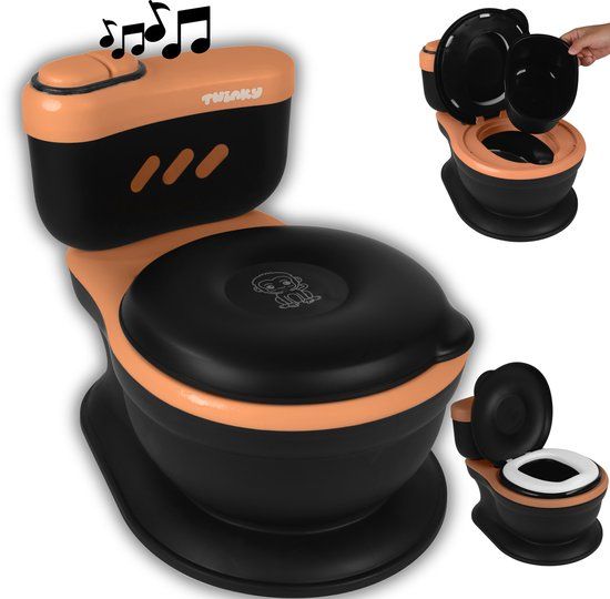 Twinky® 3-in-1 Potty Trainer - Black Brown
