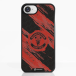 Manchester United Coque de Téléphone 3D Officielle – Design Abstrait Rouge et Noir