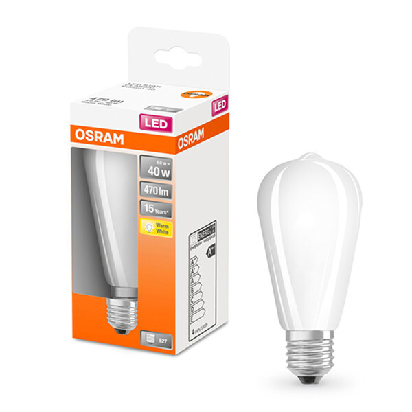 Osram Osram LED lamp E27 | Edison ST64 | Mat | 2700K | 4W (40W)