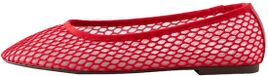 Next - Dames - Forever Comfort® ballerina's met ronde neus en mesh - Rood