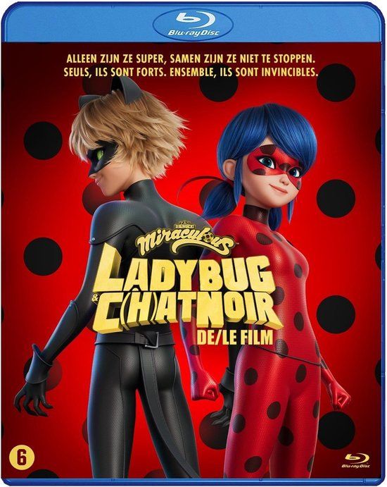 Belga Films Sa (conscat) Ladybug & Cat Noir - De Film (Miraculous) (Blu-ray) - Standard Edition