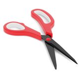 Kintex Taping schaar, 21,6 cm, anti-aanbaklaag, extra scherp en roestvrij, tapeschaar met ergonomische handgreep, multifunctionele schaar