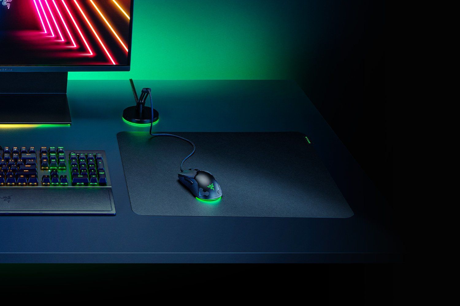 Razer Sphex V3 Gaming Muismat - Zwart - Large