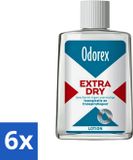 Odorex Extra Dry Lotion 50 ml - 6 pièces