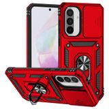 Samsung Coque Hybride à Anneau Rotatif avec Protection pour Appareil Photo - Rouge