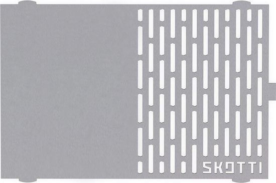 Skotti Plancha Bakplaat Rooster - RVS - 30 x 20.4 cm