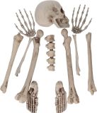Folat Halloween Decoratieset - Skelet in losse delen - 12 delen