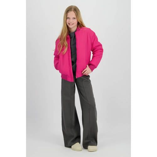 Raizzed bomberjack roze Jas Meisjes Polyester Ronde hals Effen - maat 128