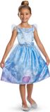 Disguise DISNEY Prinses - CINDERELLA, Assepoester jurk Verhalenboek Classic, Maat M (7-8 jaar), Meisjes