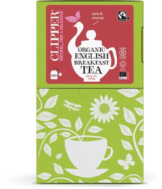 Clipper Organic English Breakfast Tea - 250 Bags
