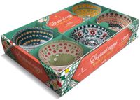 Coffret Le grand Mezze Coffret: Dégustez le soleil. 5 bols pour l'apéro et 1 livre de recettes