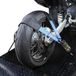 Datona Wielharnas voor motorfietsen - Blauw/zwart