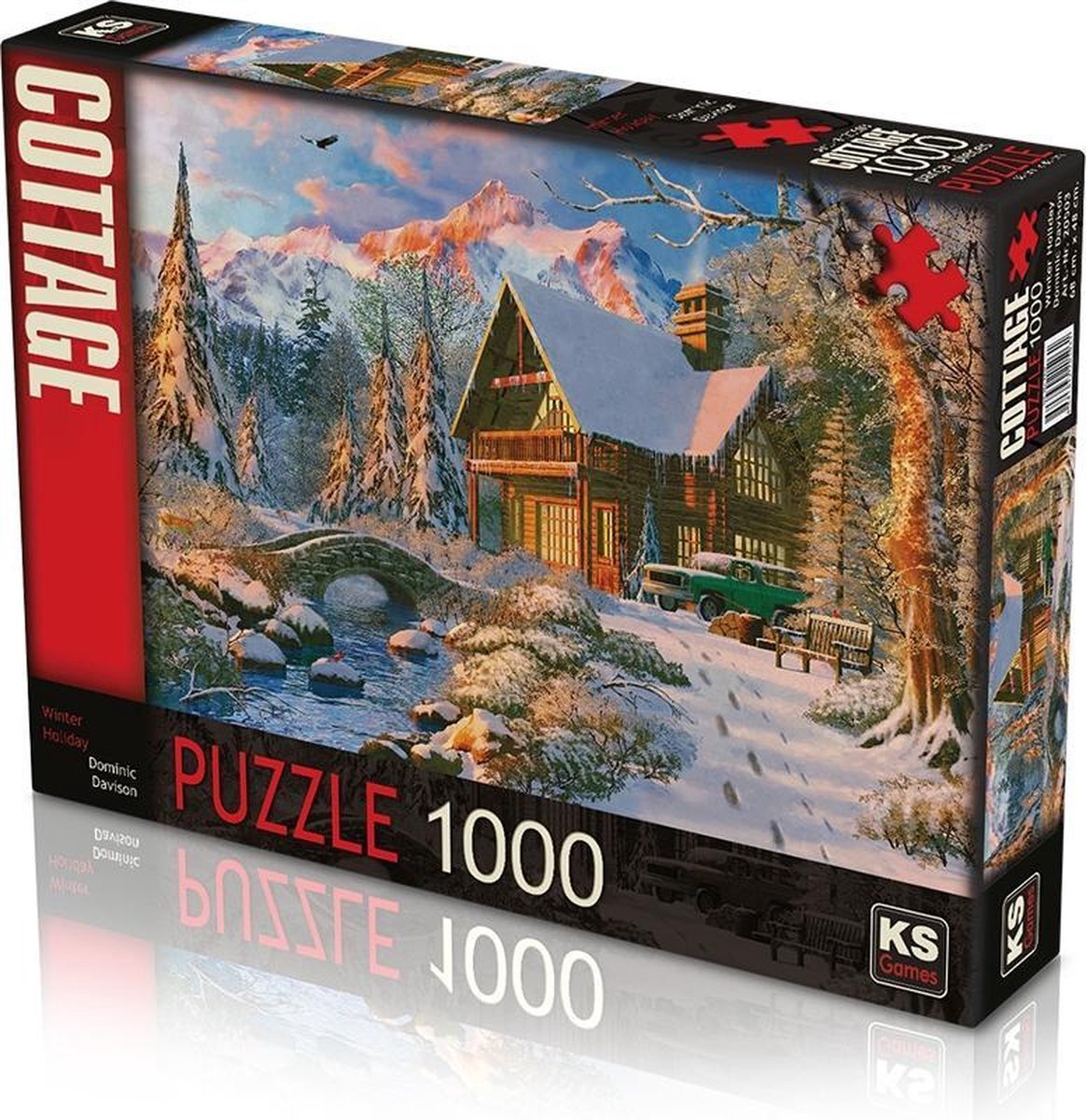 KS Games Winter Holiday Puzzel 1000 Stukjes