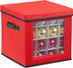 Merkloos Relaxdays Kerstballen opbergbox