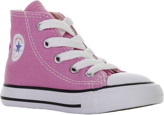 Converse Chuck Taylor All Star Hi Sneakers - Maat 20 - Meisjes - roze/wit