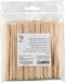Peggy Sage Spatule jetable en bois pour le visage 50 pcs