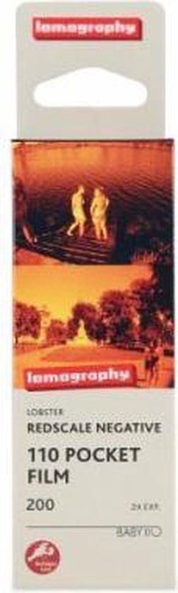 Lomography Lobster Redscale 110 Film - 200 ASA - Single Pack