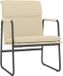vidaXL Loungestoel 55x64x80 cm stof crèmekleurig