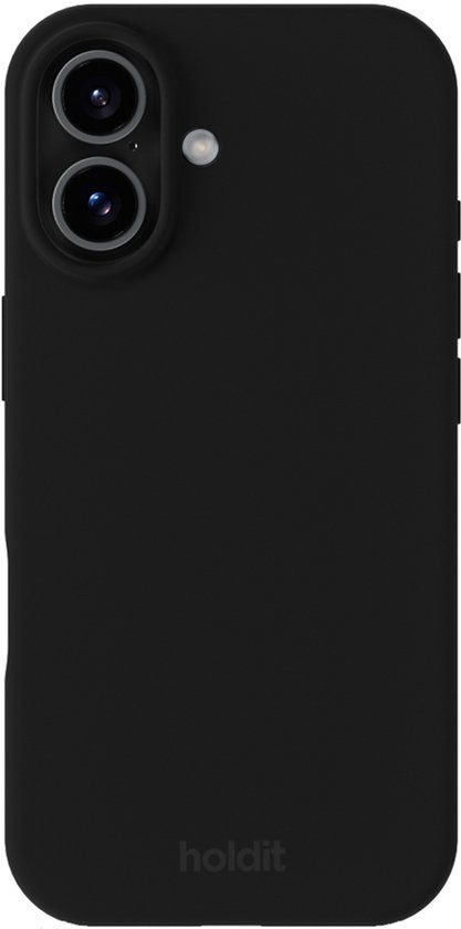 Holdit Silicone Case geschikt voor Apple iPhone 17 - Zwart