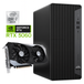 HP EliteDesk 800 G6 Tour - Intel Core i7-10e Génération - 32Go RAM - 512Go SSD - Nvidia RTX 4060 - Win11 - PC de jeu
