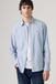 Levi's Chemise Battery Housemark Standard - Homme - L - Bleu / Jensen Stripe Dutch Blue