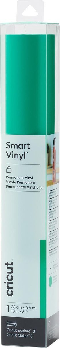 CRICUT Vinyl Folie - Smart Vinyl - Permanent - 33 x 91 cm - Grasgroen