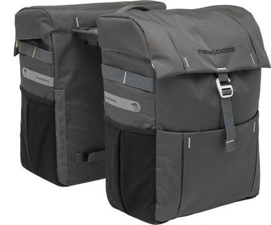New Looxs Vigo Double Racktime - Grey - 37L - Double Pannier Bag