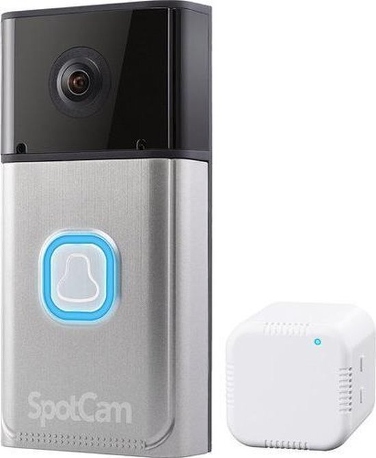 SpotCam Ring Video Camera Doorbell- Wifi Deurbel met 720P HD Video Camera