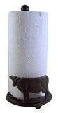 Gietijzeren Koe Papier Handdoekhouder 13 Inch