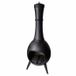 Esschert Design Freestanding Patio Heater Black Cast Iron Pellet 530x530x1440mm 70kg