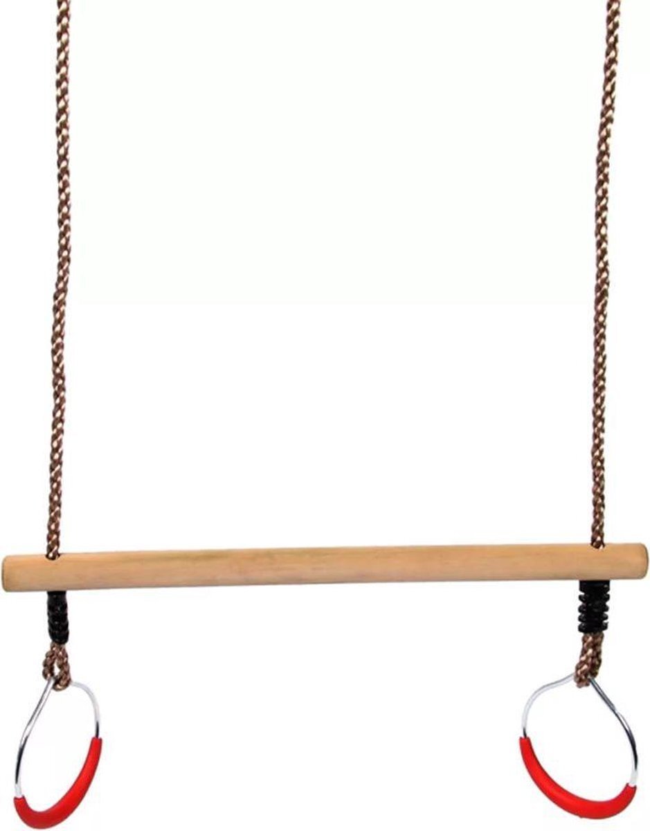 Swingking Swing King trapeze met ringen