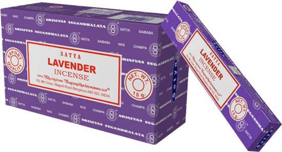 Nag Champa Wierook Satya Lavender