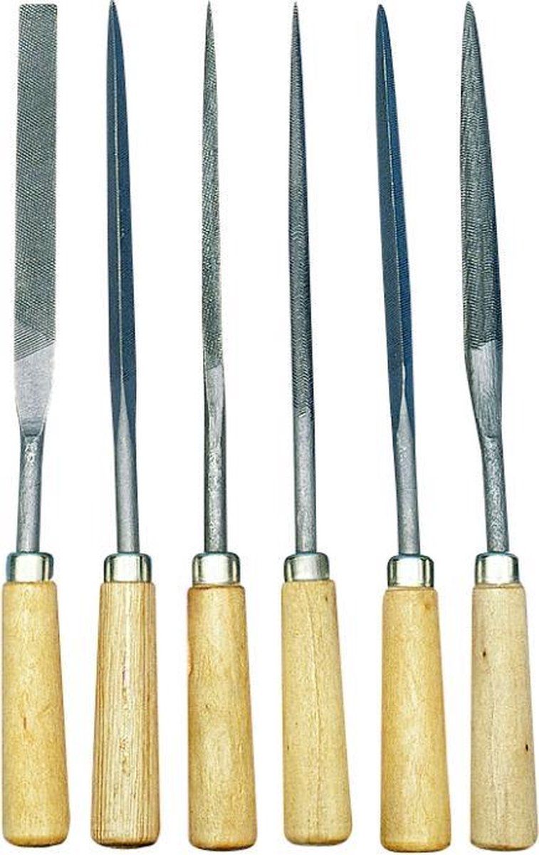 RAYHER Vijlen-set houten handvat