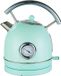 Merkloos / Sans marque MOA Waterkoker Retro - 1,8 Liter - Elektrische Waterkoker - BPA-vrij - Anti Calcium Filter - RVS - 2200W - Pastel Groen