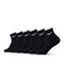 Nike Everyday Kussen Enkel 6 Paar Sokken, Zwart/Wit, Medium