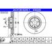 ATE Lot De 2 Disques De Frein 24.0130-0245.1 Audi 80a 615 301 F 8w0 615 301 Ab